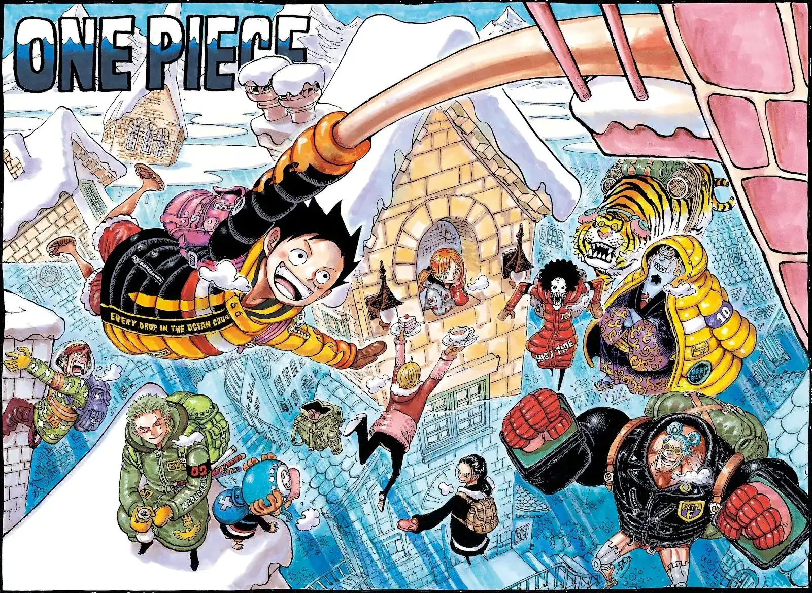 ONE PIECE航海王 单话 第1036话 武士之道谓之死也 第1页