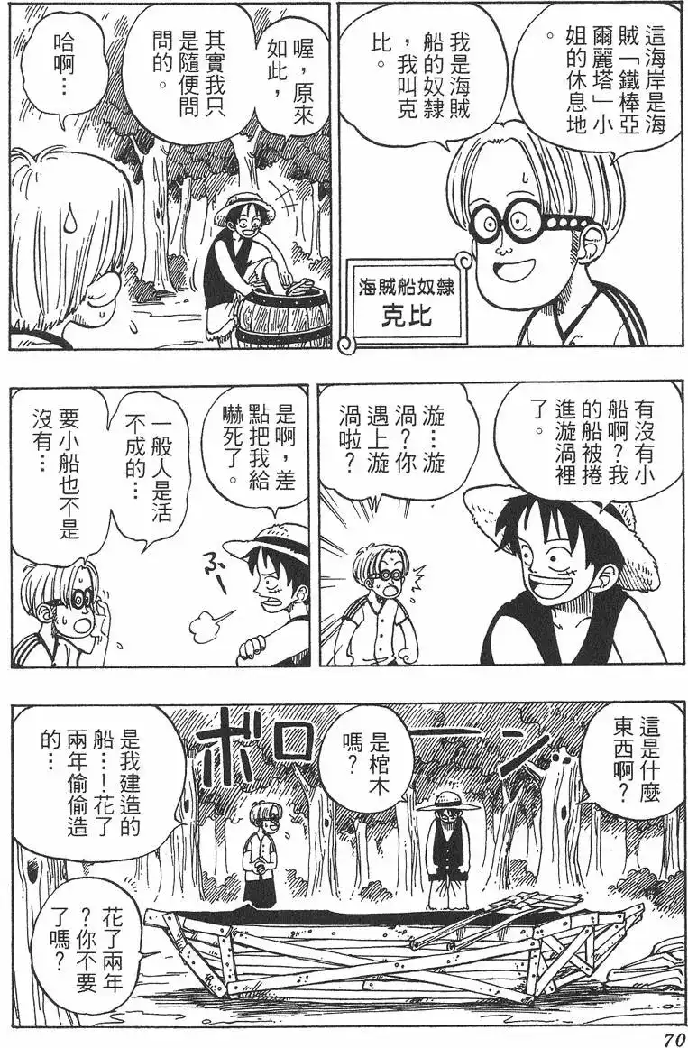 ONE PIECE航海王 单行本 第01卷 第70页