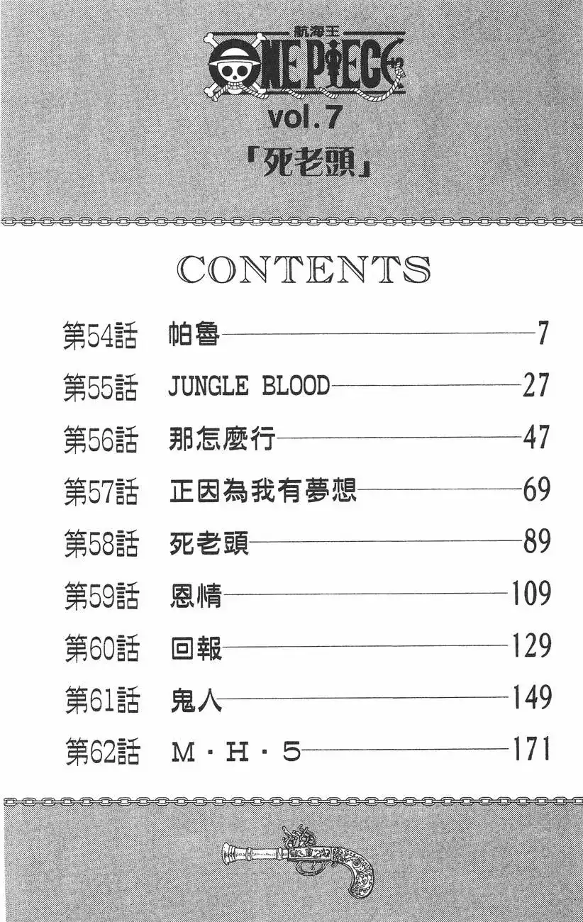 ONE PIECE航海王 单行本 第07卷 第6页