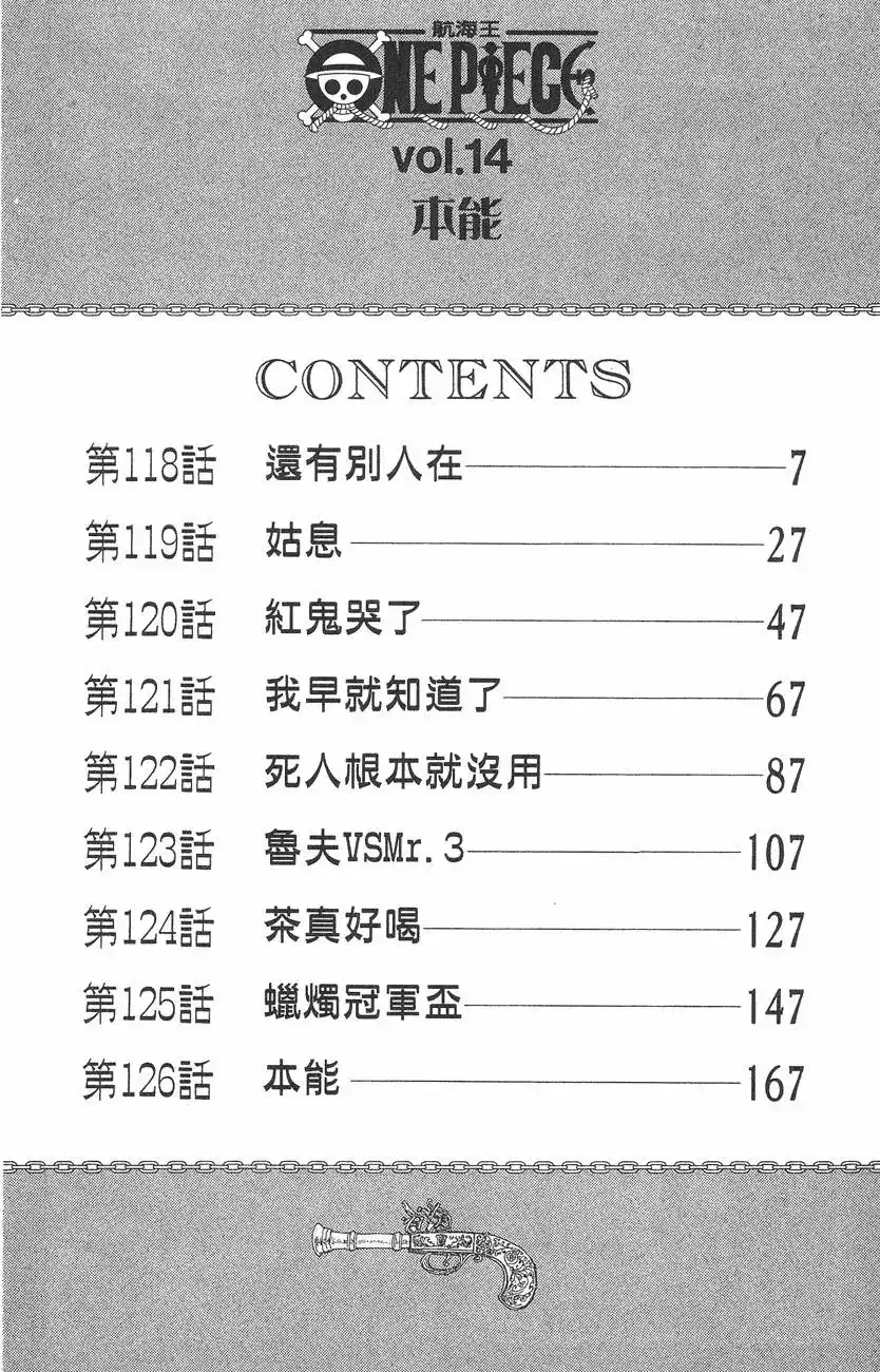 ONE PIECE航海王 单行本 第14卷 第6页