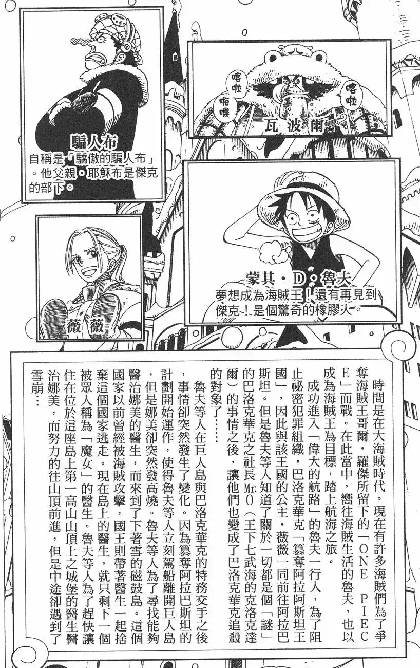 ONE PIECE航海王 单行本 第16卷 第4页