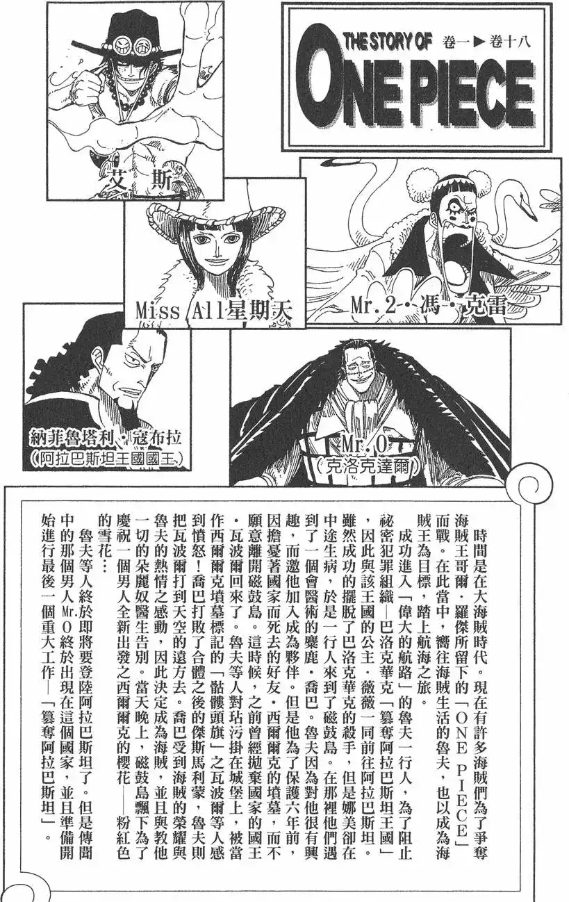 ONE PIECE航海王 单行本 第18卷 第4页