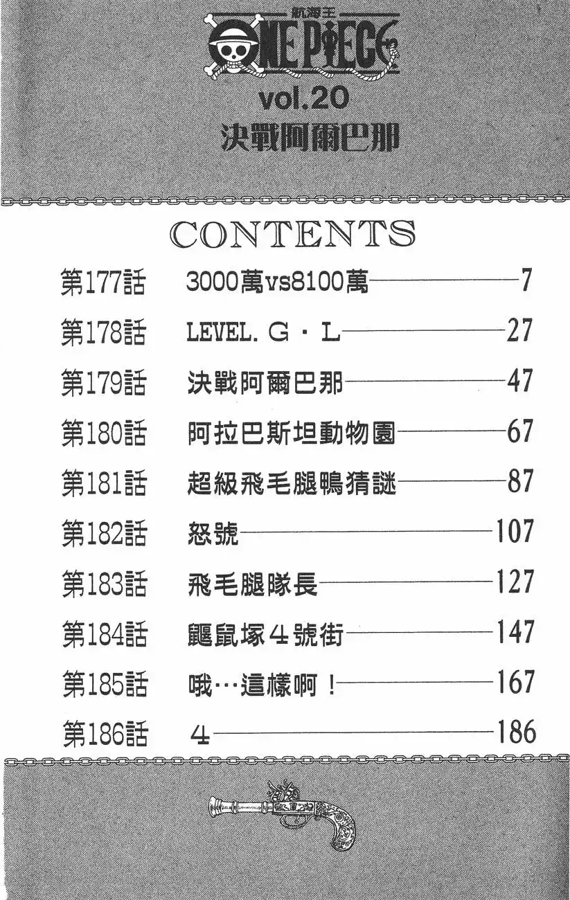 ONE PIECE航海王 单行本 第20卷 第6页
