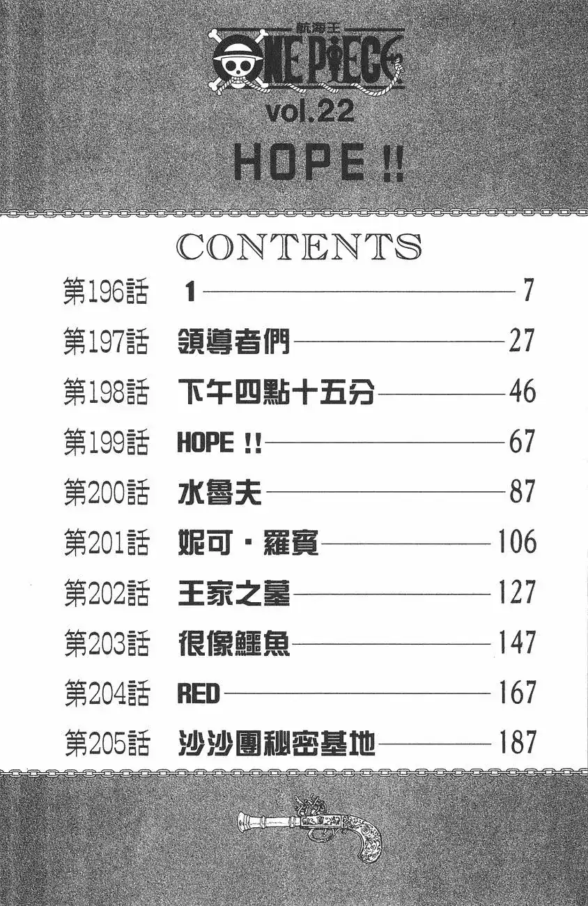 ONE PIECE航海王 单行本 第22卷 第6页