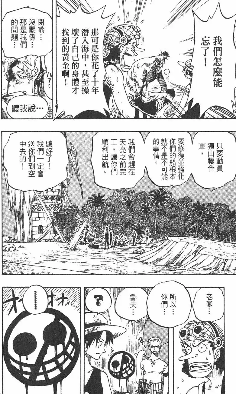 ONE PIECE航海王 单行本 第25卷 第104页