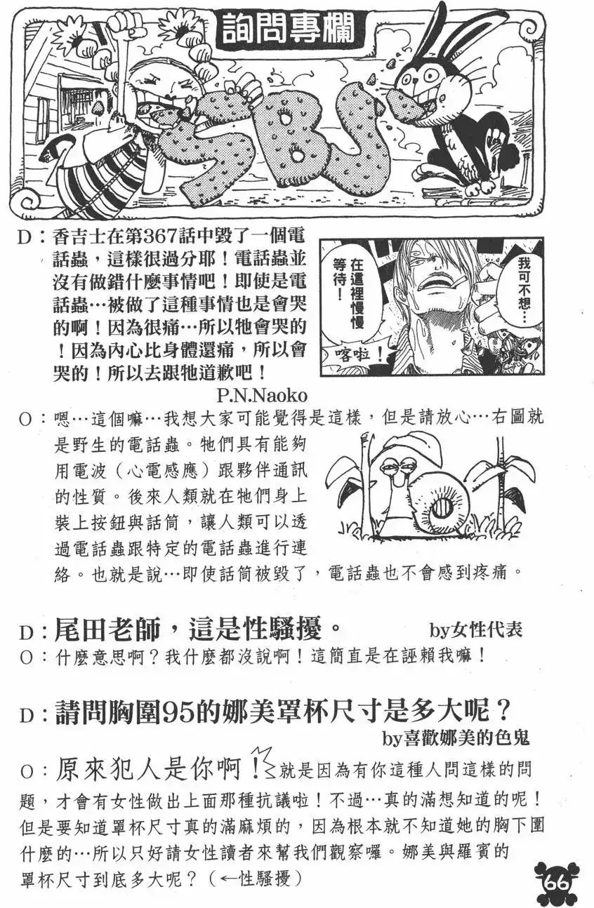 ONE PIECE航海王 单行本 第41卷 第66页