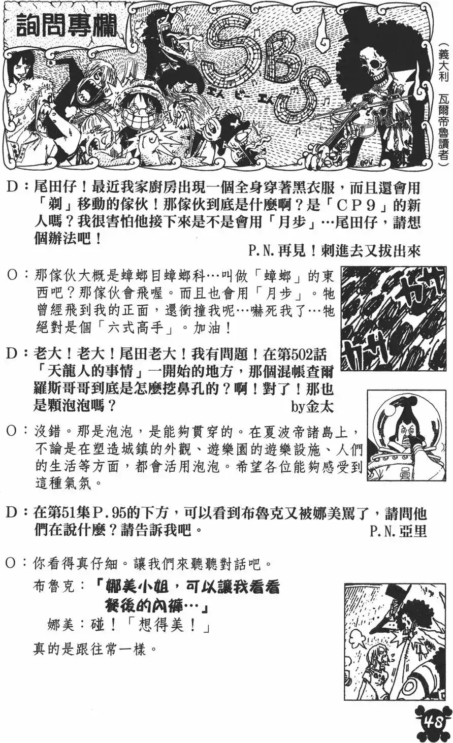 ONE PIECE航海王 单行本 第52卷 第48页