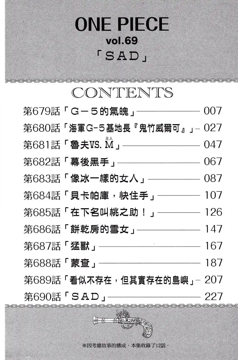 ONE PIECE航海王 单行本 第69卷 第6页