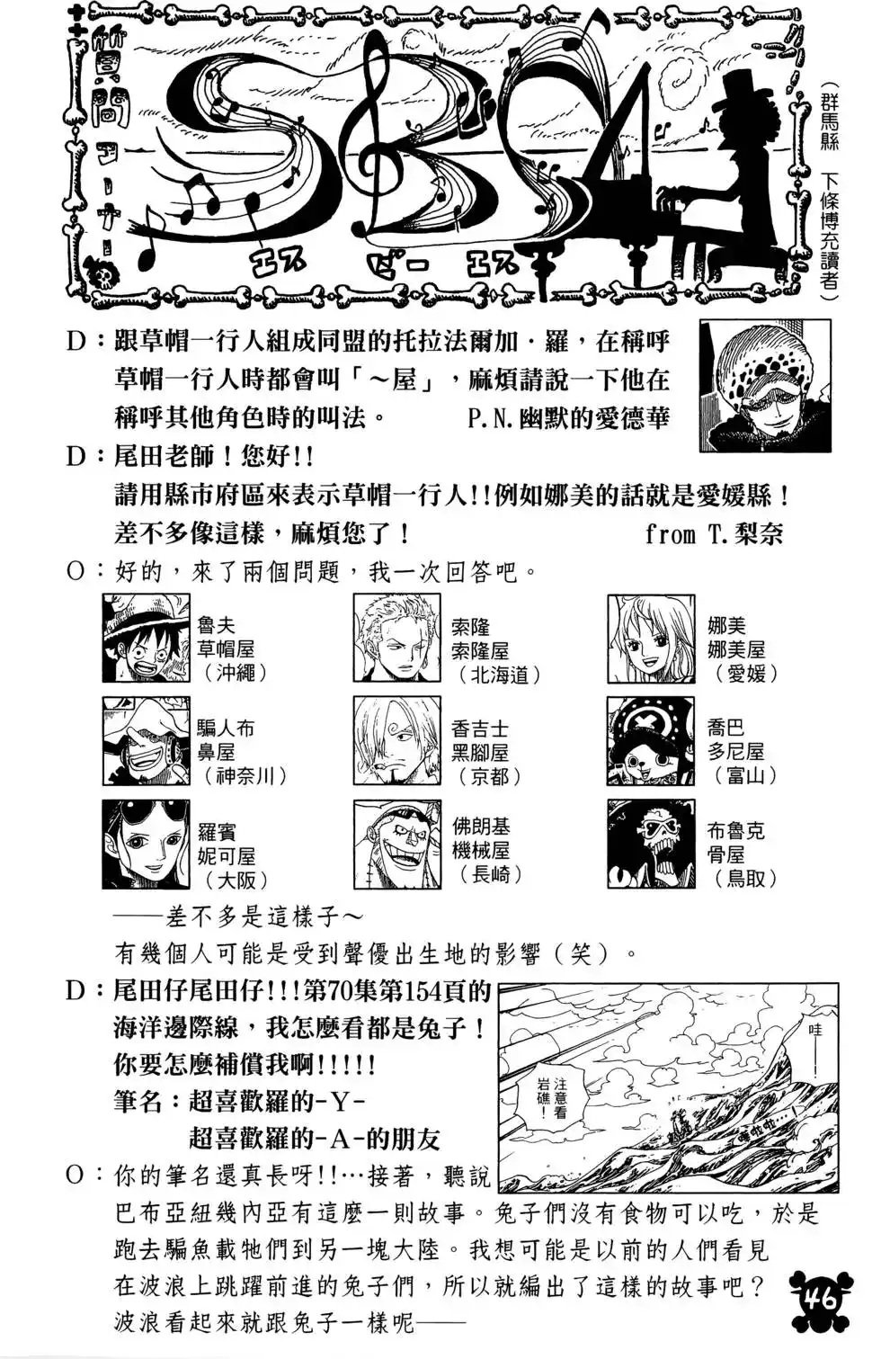 ONE PIECE航海王 单行本 第72卷 第46页