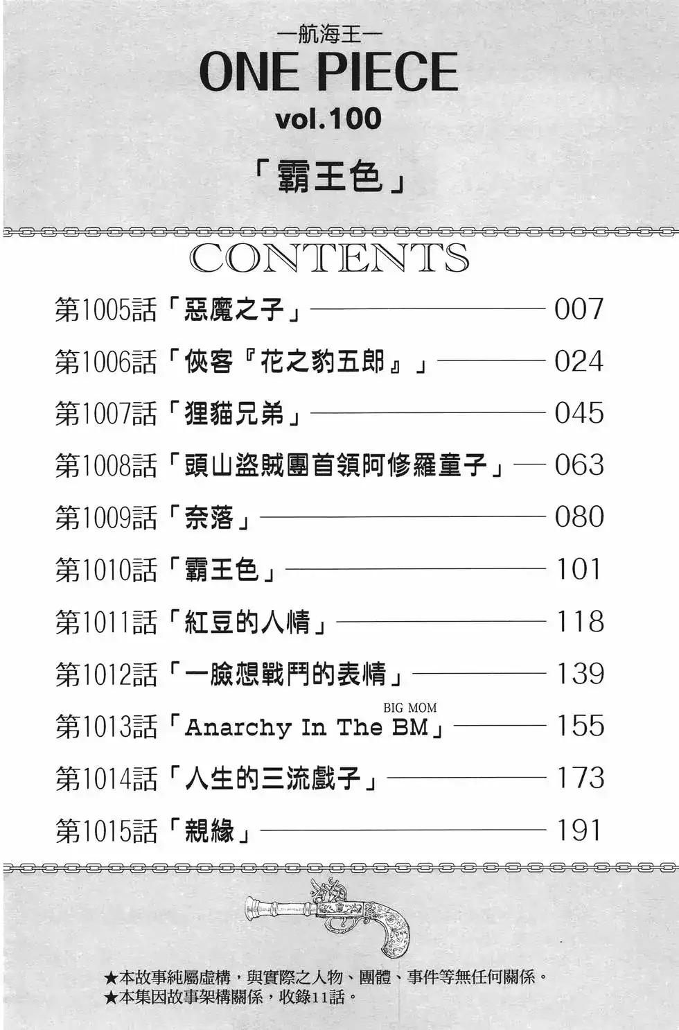ONE PIECE航海王 单行本 第100卷 第9页