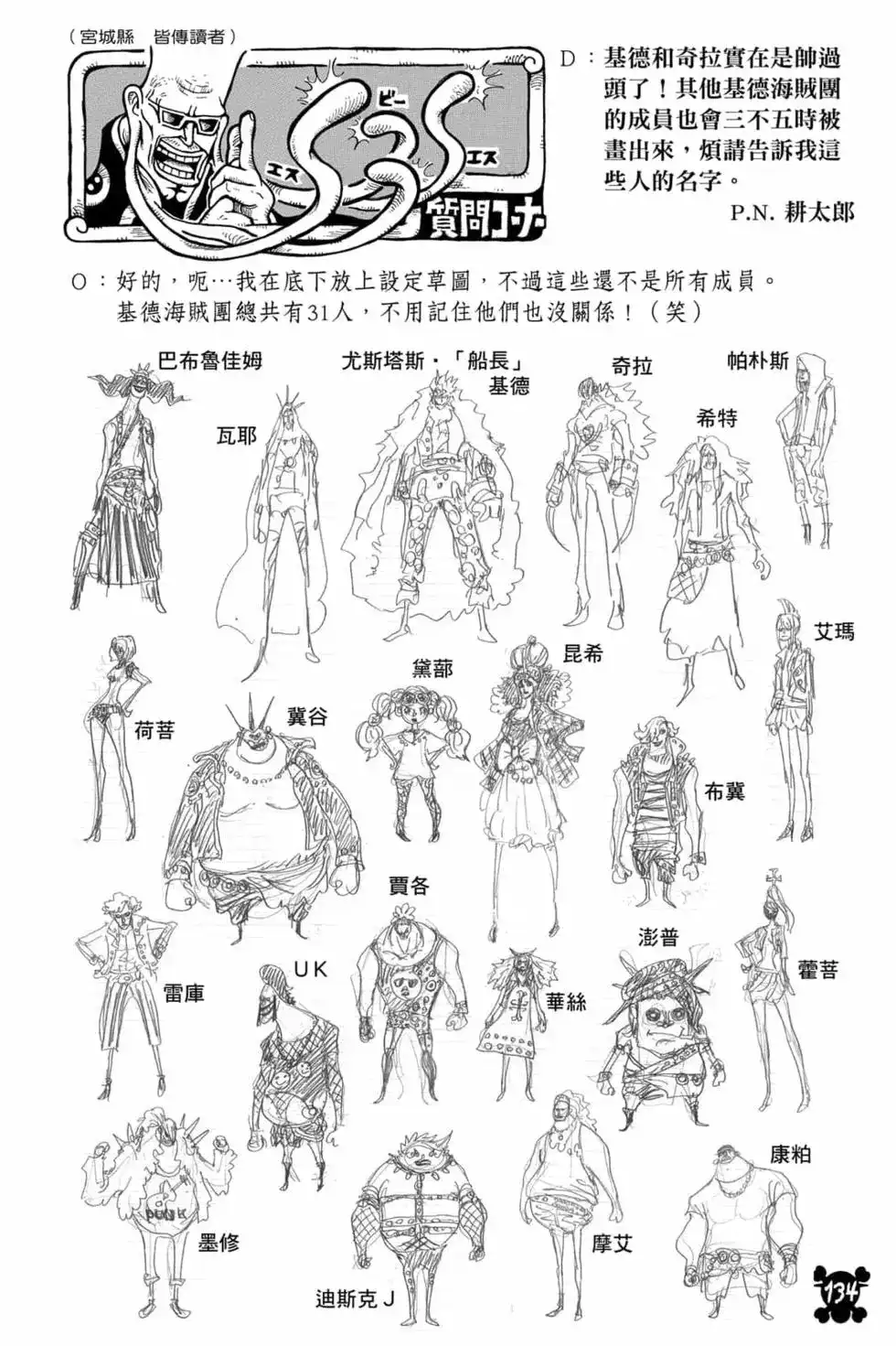 ONE PIECE航海王 单行本 第102卷 第135页