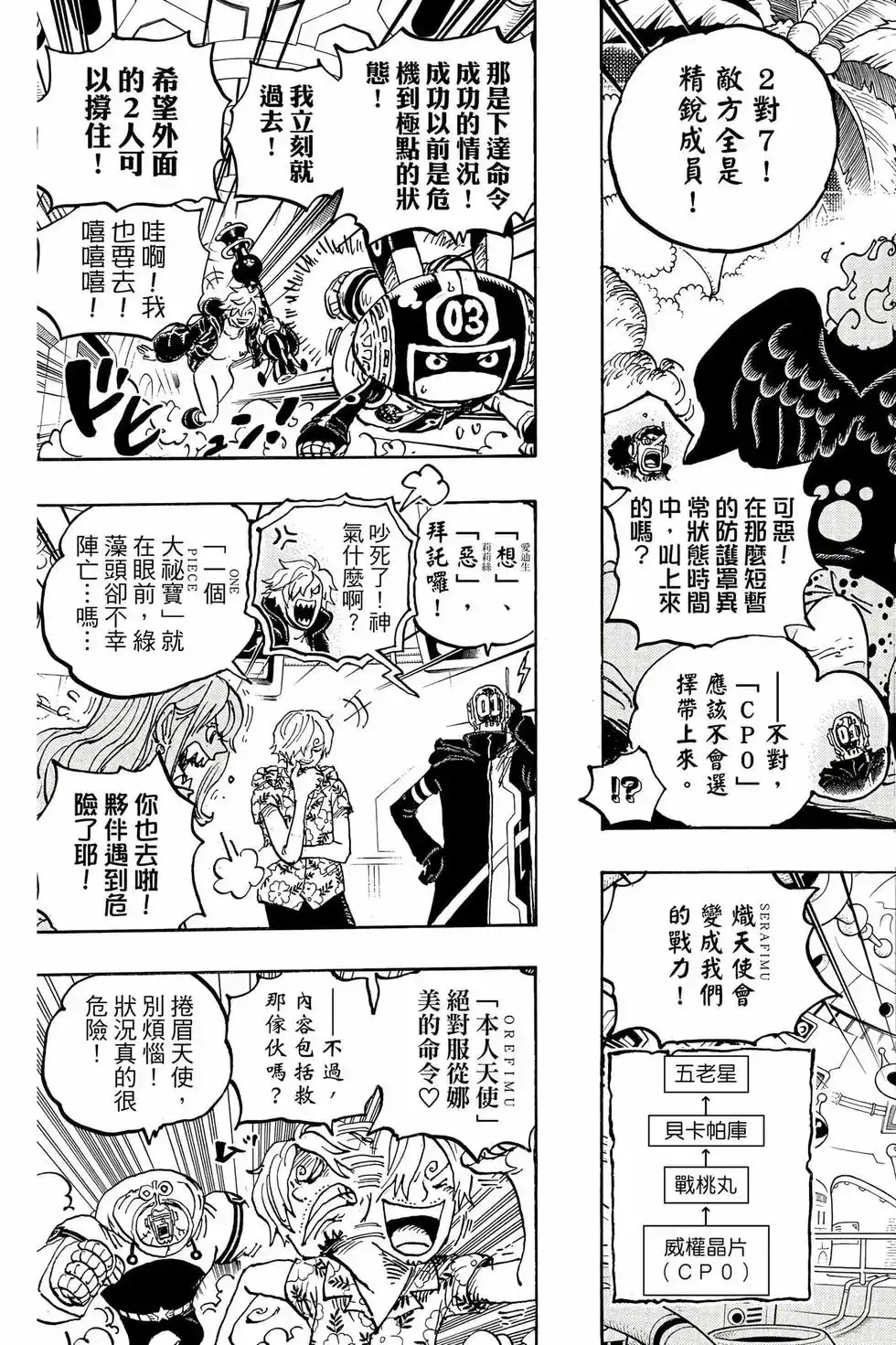 ONE PIECE航海王 单行本 第106卷 第126页