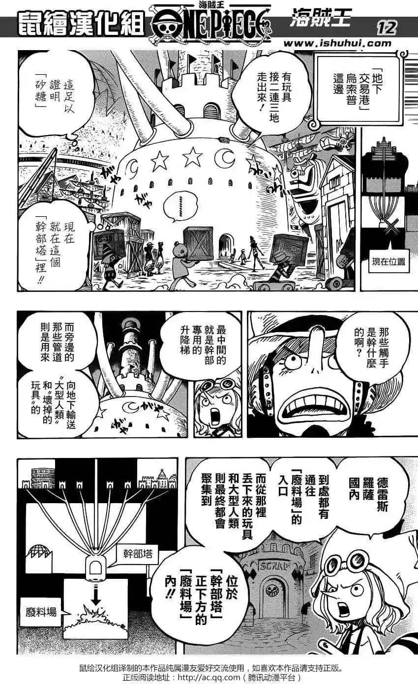 ONE PIECE航海王 单话 第737回 干部塔 第10页