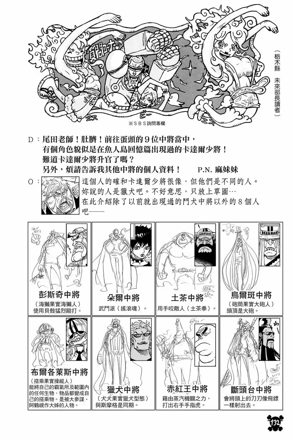 ONE PIECE航海王 单行本 第110卷 第133页