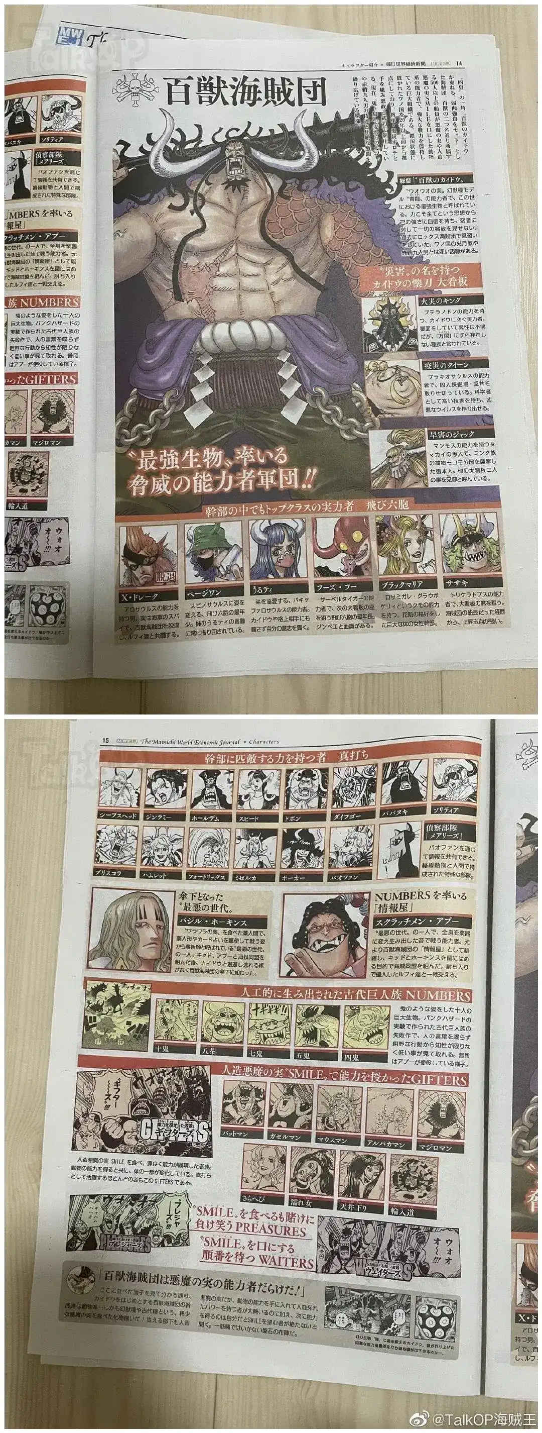 ONE PIECE航海王 番外篇 每日新聞100卷紀念刊 第14页
