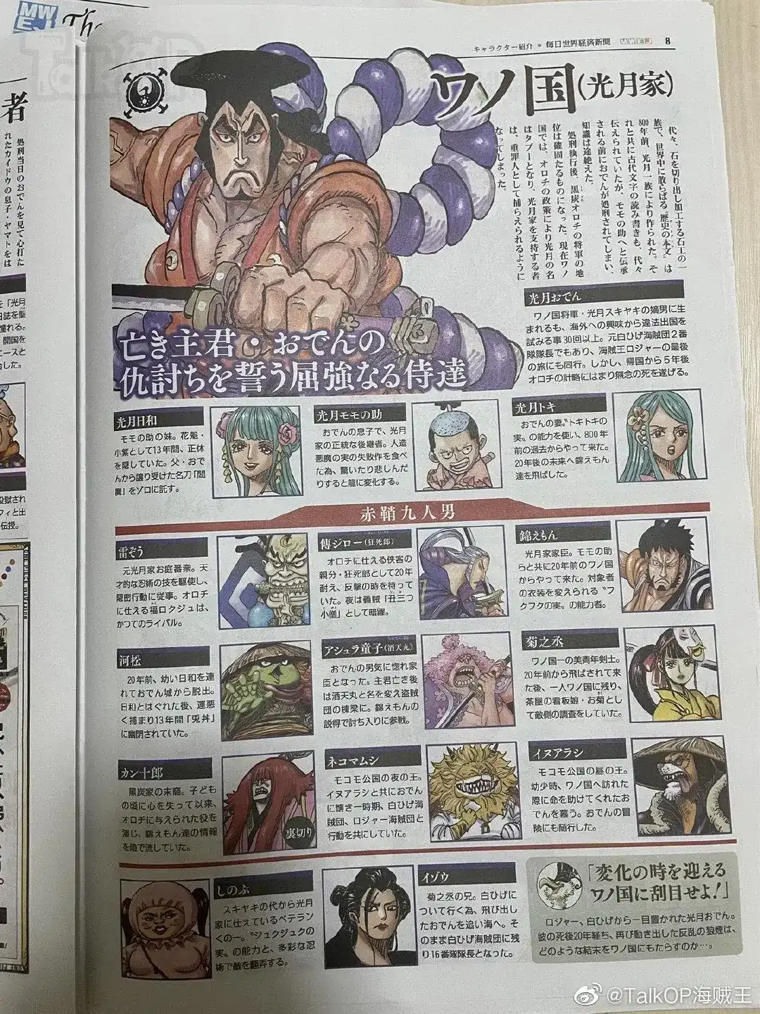 ONE PIECE航海王 番外篇 每日新聞100卷紀念刊 第9页