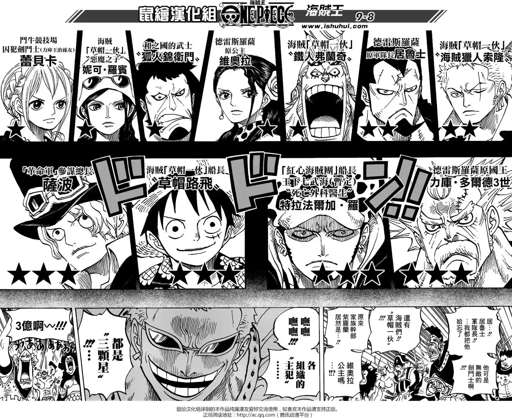 ONE PIECE航海王 单话 第746回 星 第8页