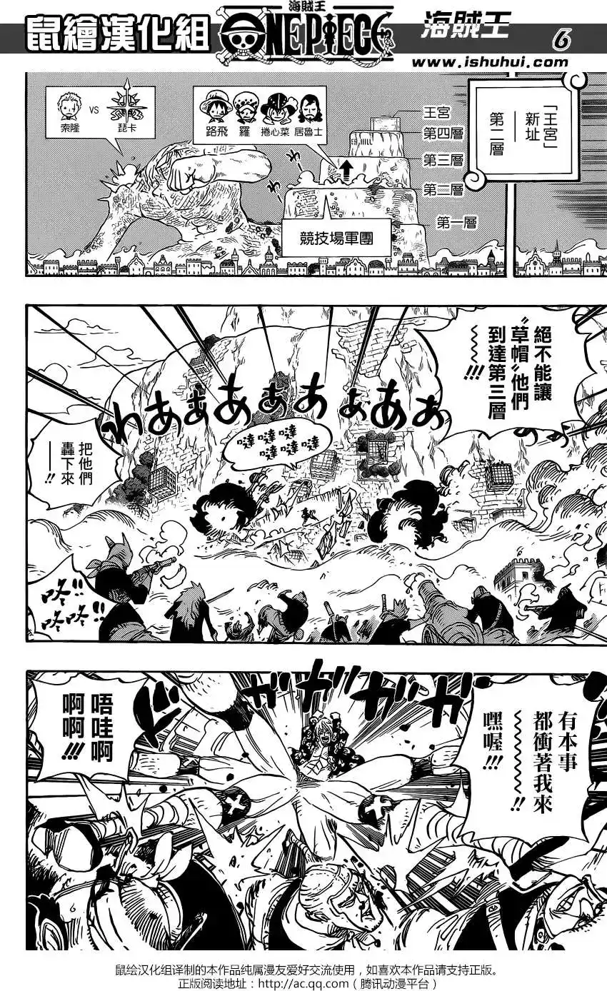 ONE PIECE航海王 单话 第754回 给我记好了 第6页