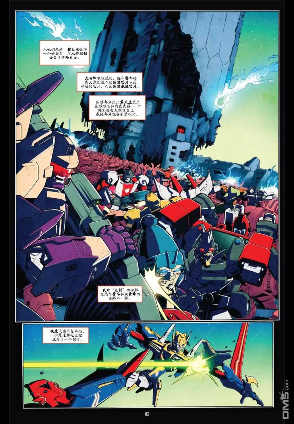 《TRANSFORMERS》外传：第1话 擎天柱之死 第21页