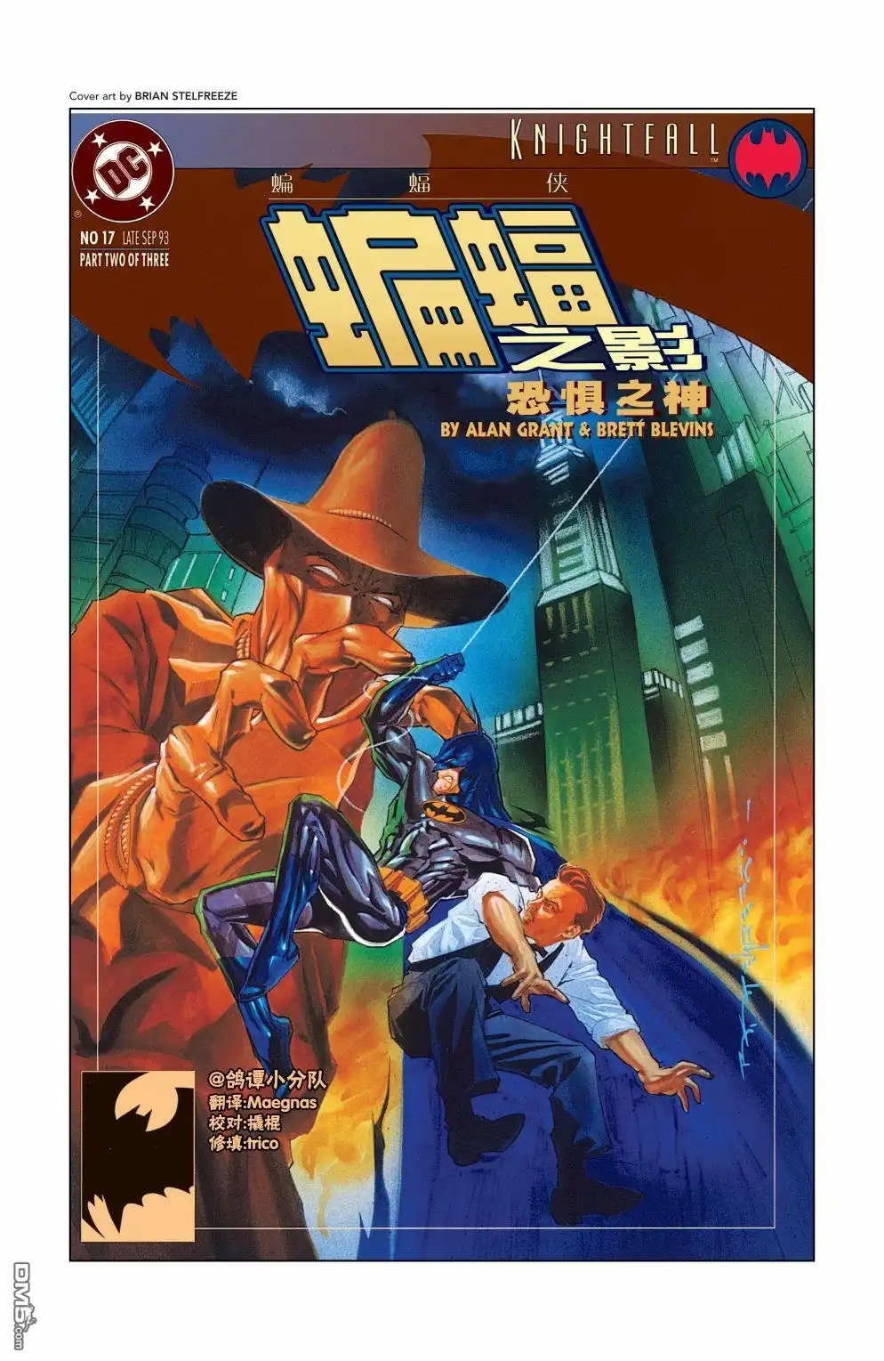 《蝙蝠侠：骑士陨落》019-蝙蝠之影#17 第1页