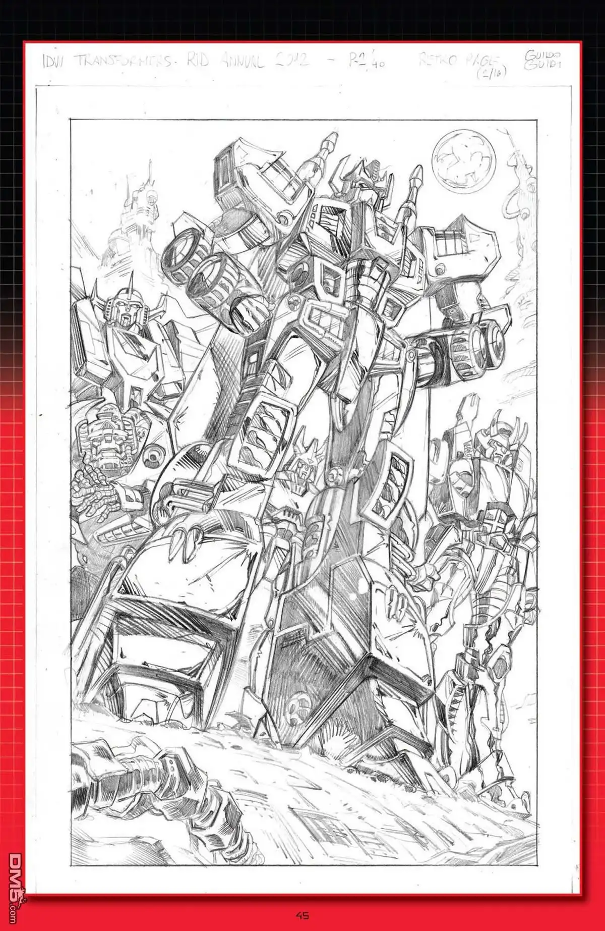 《变形金刚：非同凡响》2012年年刊 第45页