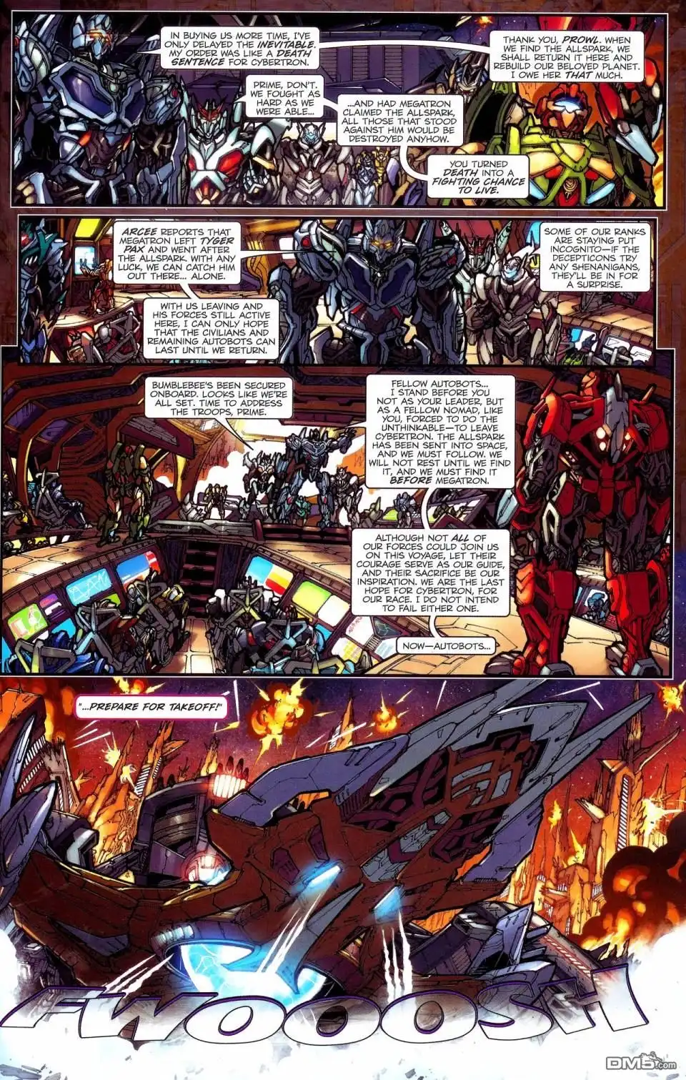 《变形金刚真人电影改编漫画》后传 1 第6页