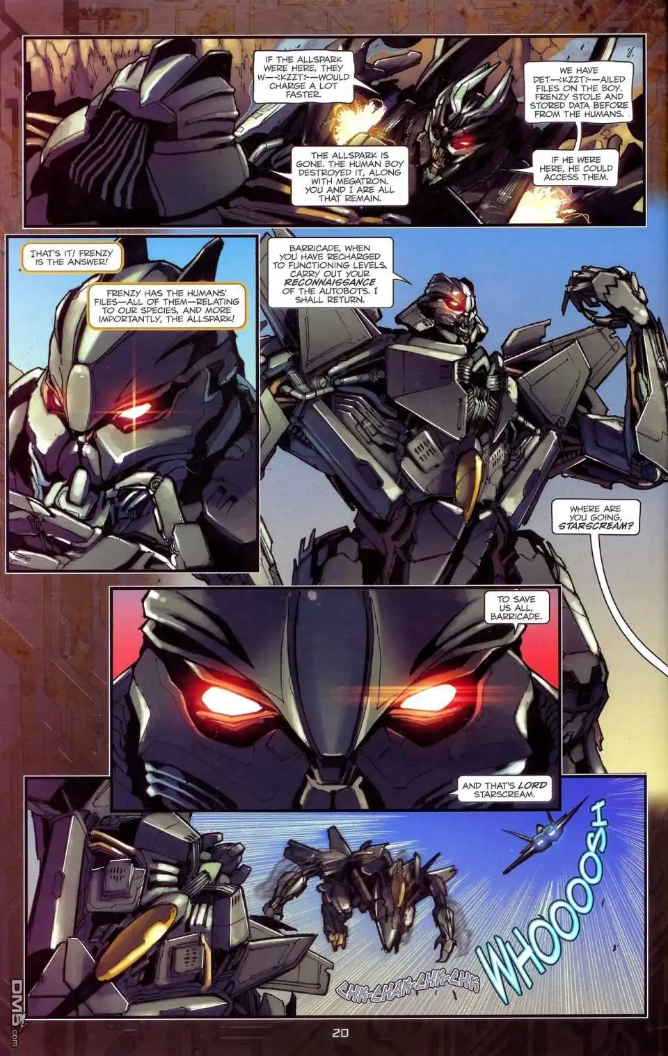 《变形金刚真人电影改编漫画》后传 1 第23页
