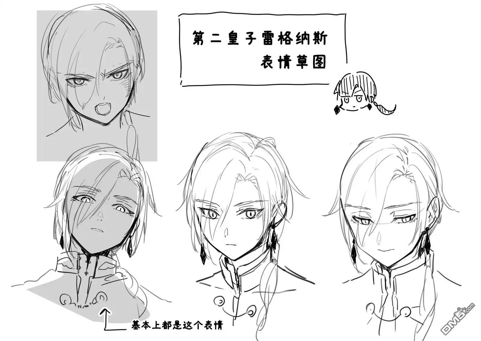 《菜鸟公主自强不息》设定图 第3页