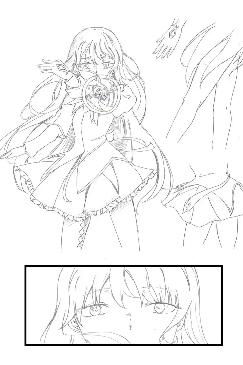 憧憬成为魔法少女小圆 保健室之战 第9页
