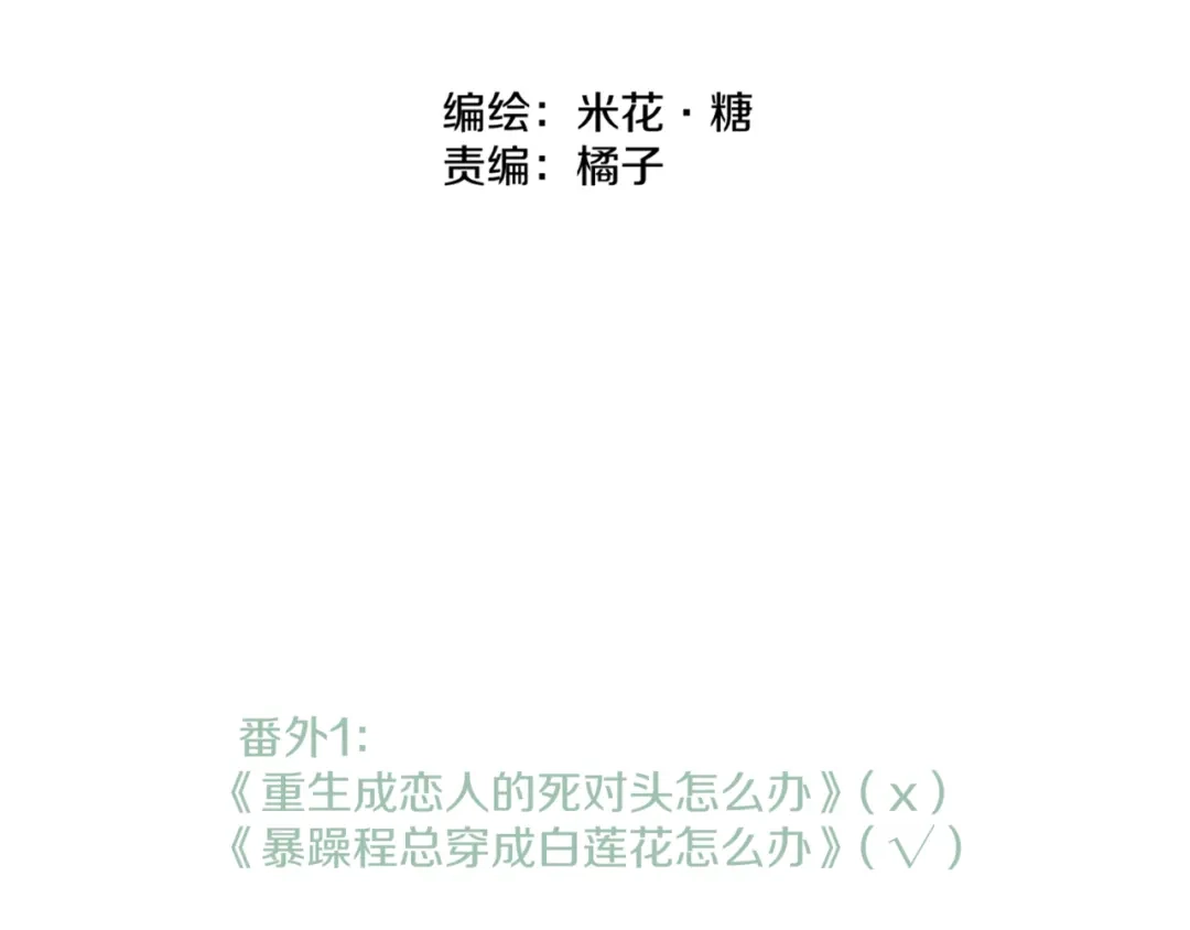 《重生成恋人的死对头怎么办》番外1 程总去哪儿 第2页