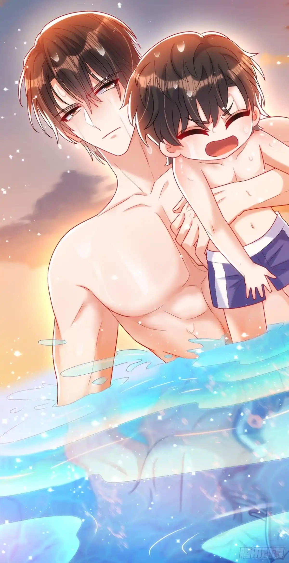 《重生空间：大小姐不好惹》第274话 爸爸教你游泳 第27页