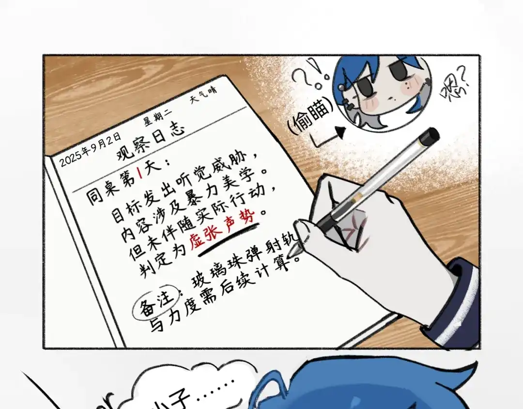 《代号鬼酒肆》第4话：我的同桌是变态啊—— 第8页