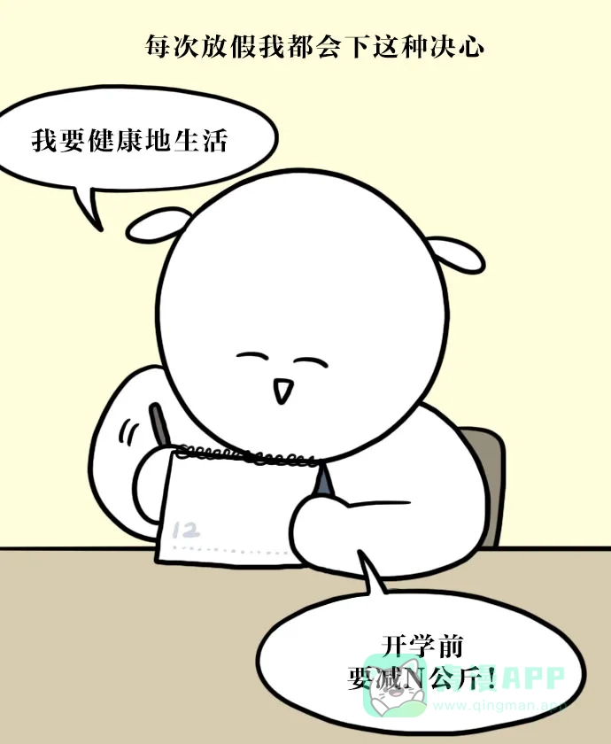 《大学日记》[第78话] 明天再减肥 第1页