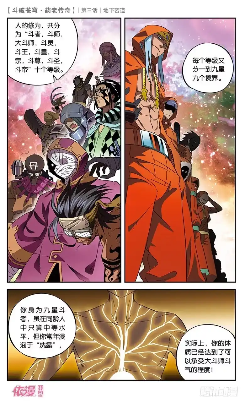 《斗破苍穹·药老传奇》【第三话】地下密道 第6页