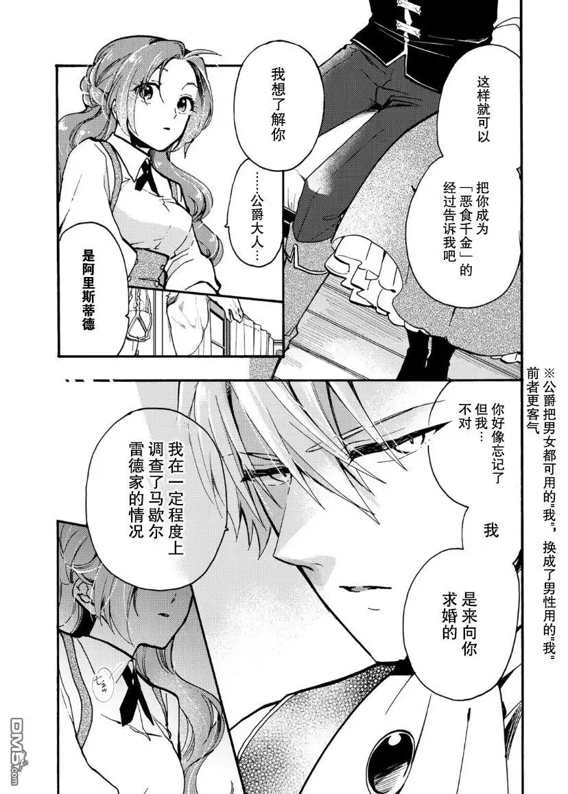 《恶食千金与嗜血公爵~那只魔物，就由我来炫进肚子里~》第7话 第27页