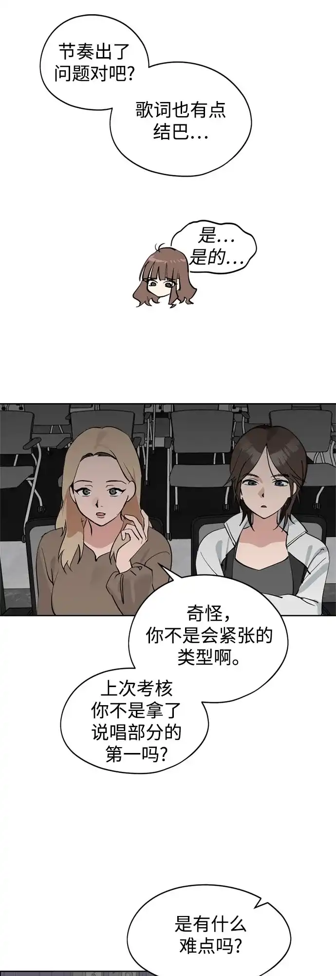 反转练习生 第39话 月末考核: 正式表演(1) 第45页