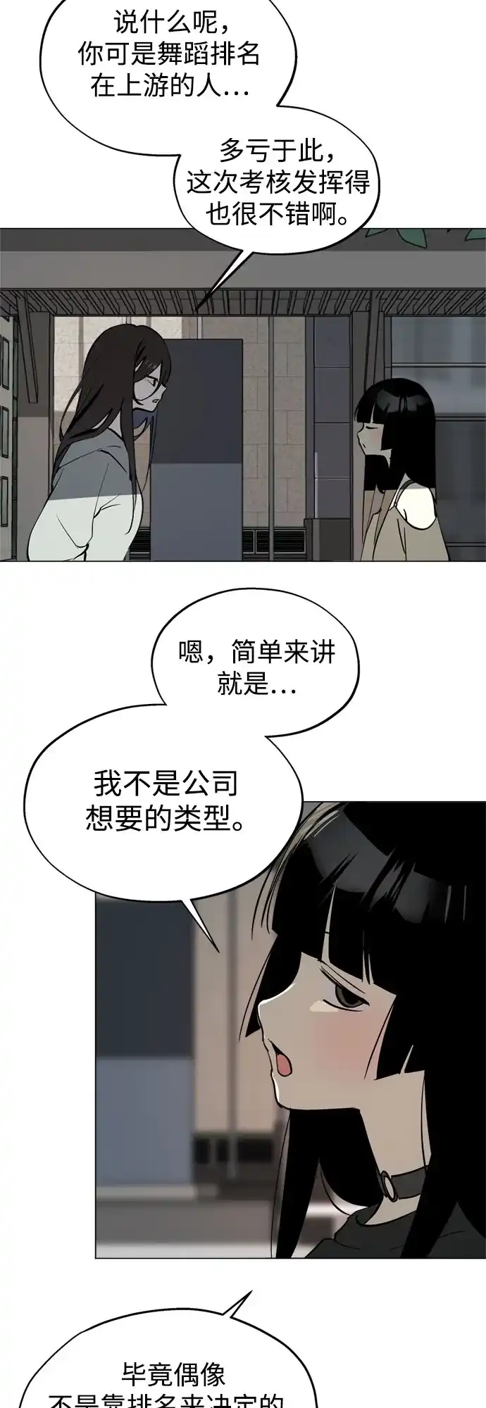 反转练习生 第45话 先进去吧…? 第3页