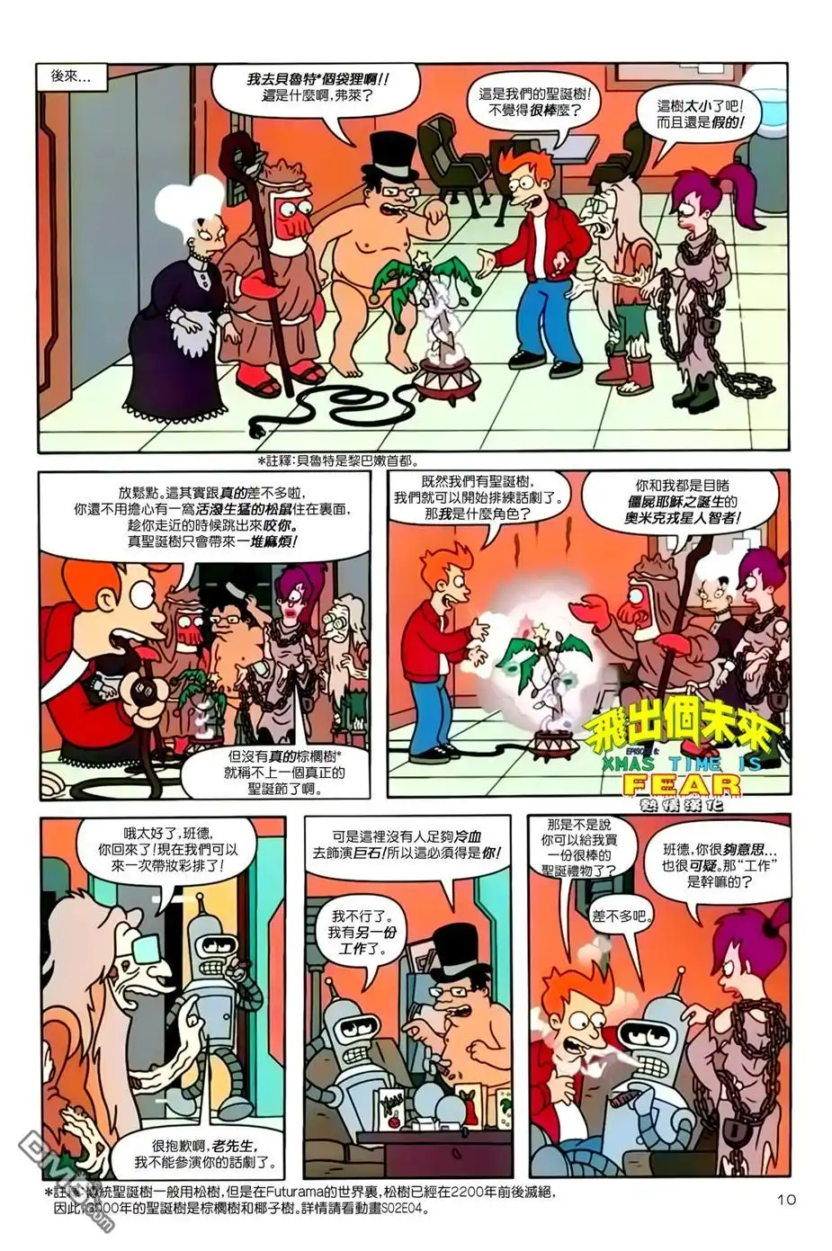 《飞出个未来漫画版》第6话 第10页