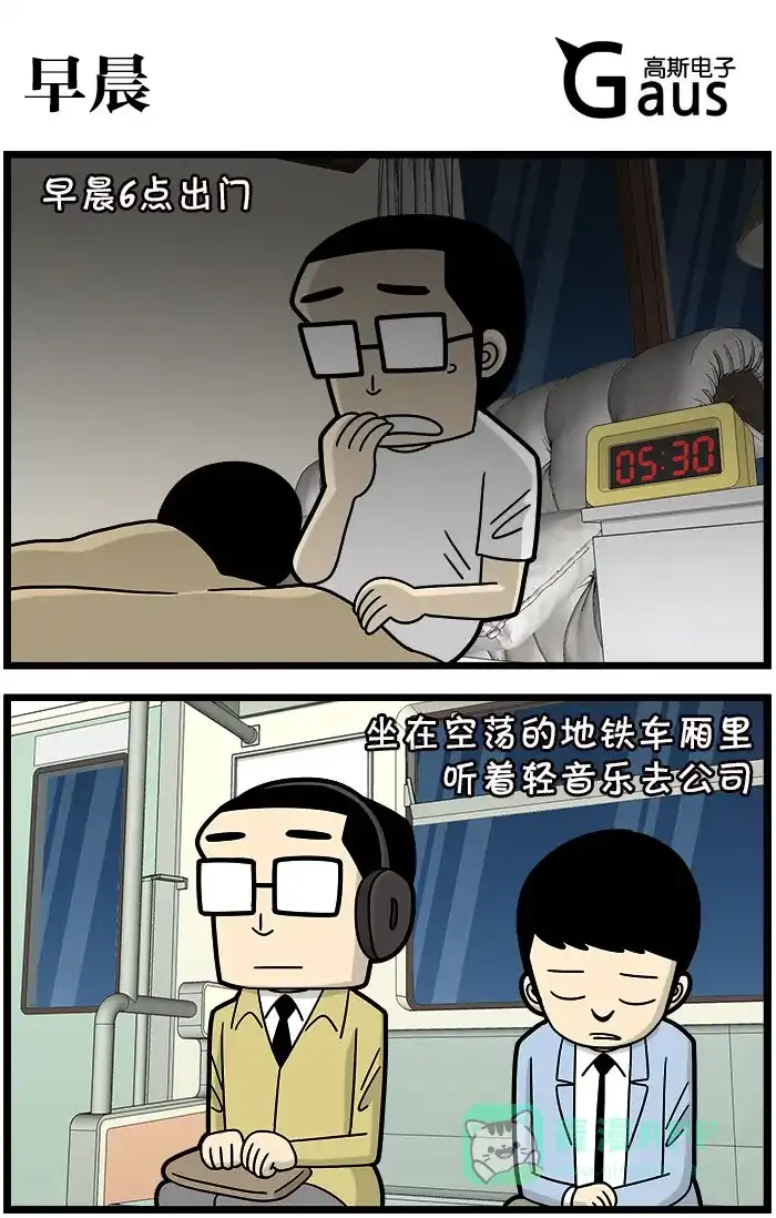 《高斯电子公司(今日宜加油)》[第1004话] 早晨 第1页