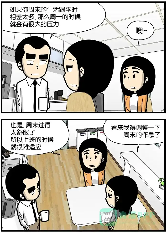 《高斯电子公司(今日宜加油)》[第1044话] 克服周一综合征 第3页
