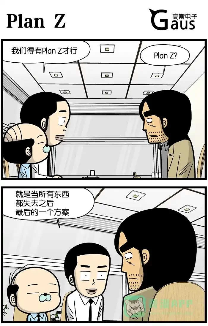 《高斯电子公司(今日宜加油)》[第1050话] Plan Z 第1页
