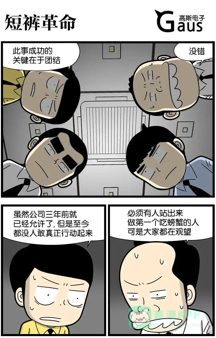 《高斯电子公司(今日宜加油)》[第1128话] 短裤革命 第1页