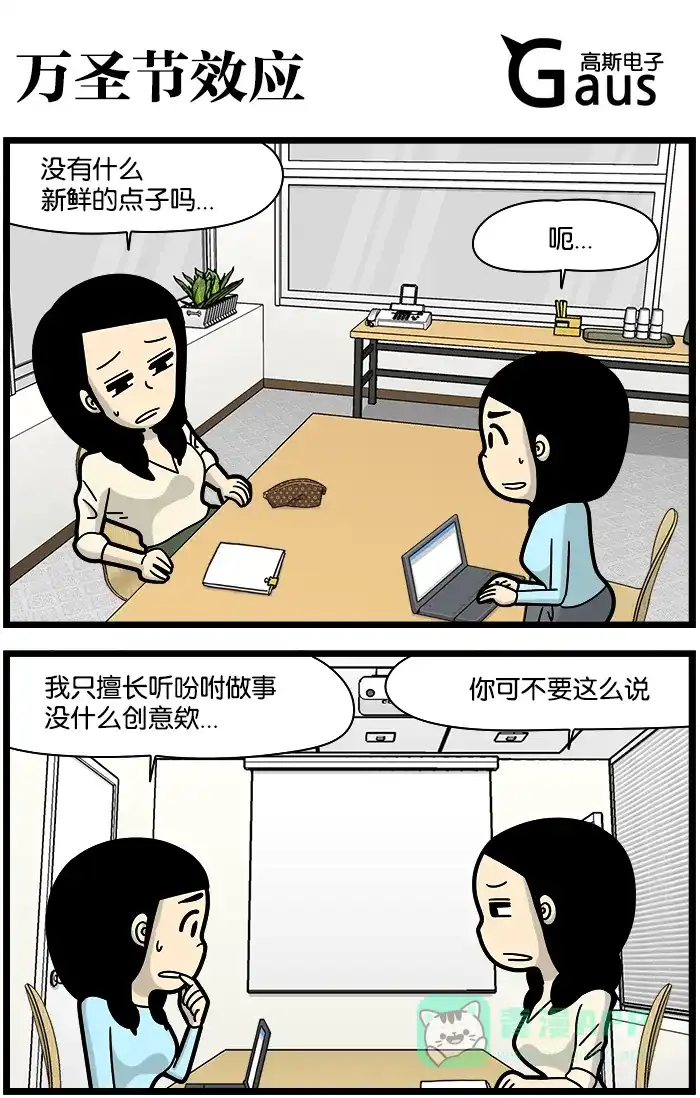 《高斯电子公司(今日宜加油)》[第1149话] 万圣节效应 第1页