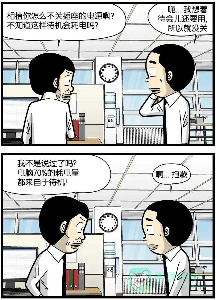 《高斯电子公司(今日宜加油)》[第1161话] 待机耗电 第2页
