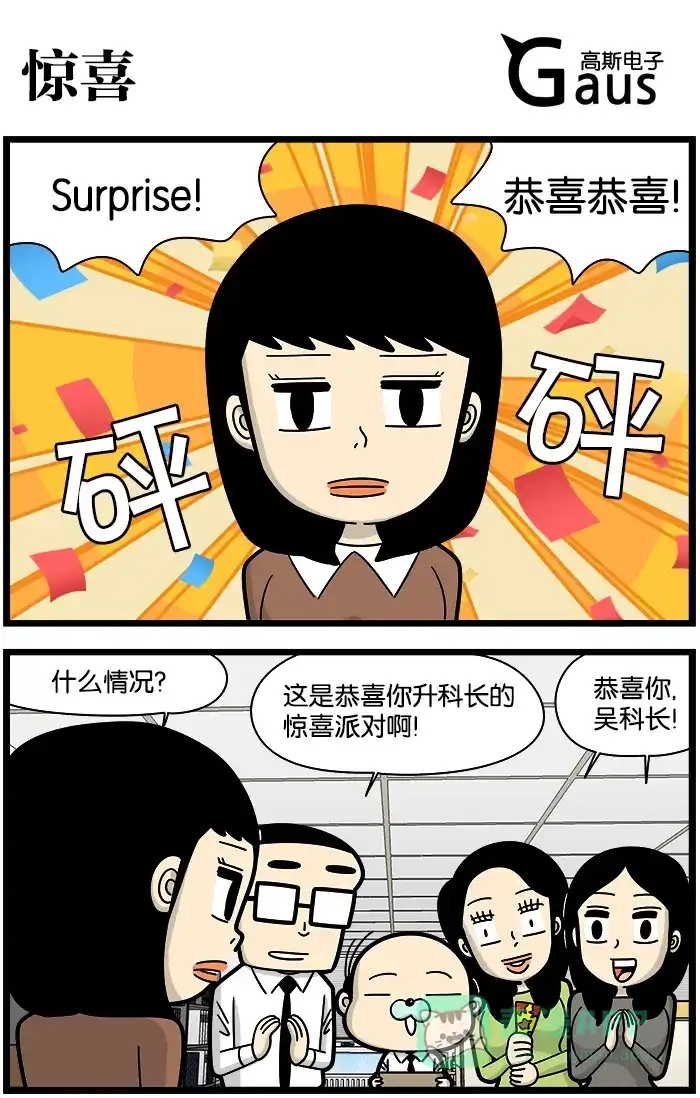 《高斯电子公司(今日宜加油)》[第1209话] 惊喜 第1页