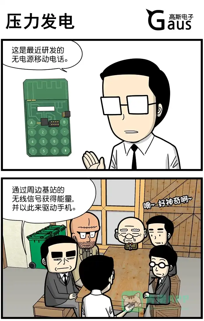 《高斯电子公司(今日宜加油)》[第1245话] 压力发电 第1页