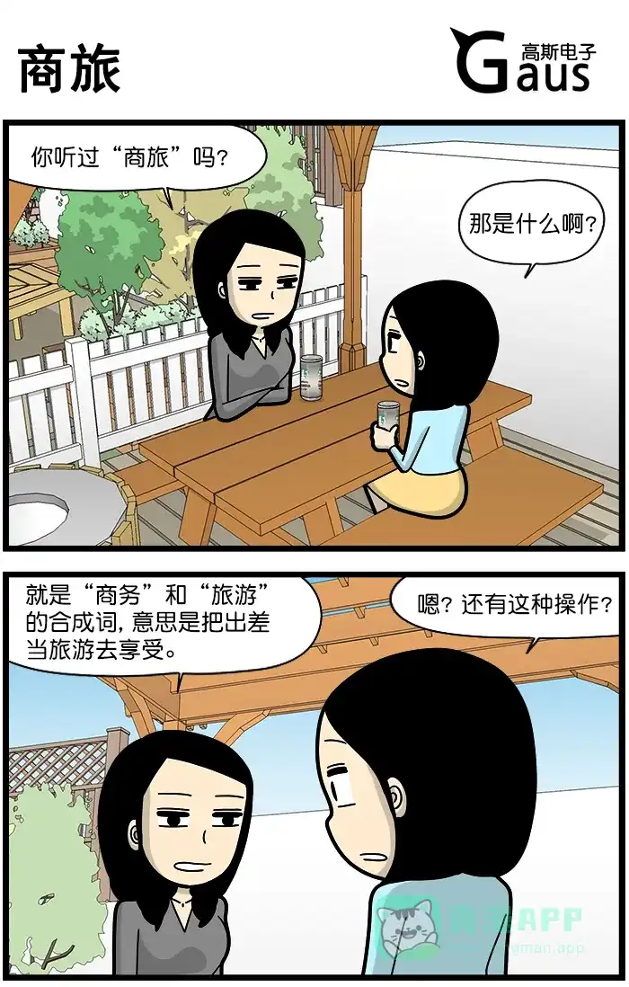 《高斯电子公司(今日宜加油)》[第1278话] 商旅 第1页