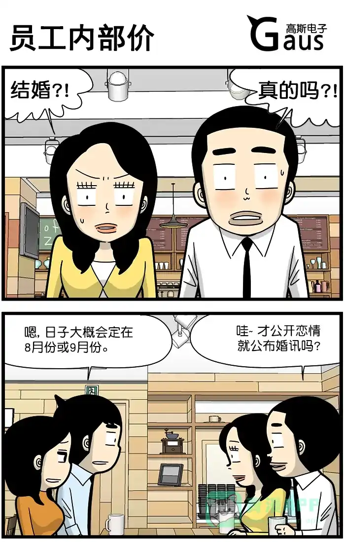 《高斯电子公司(今日宜加油)》[第1320话] 员工内部价 第1页