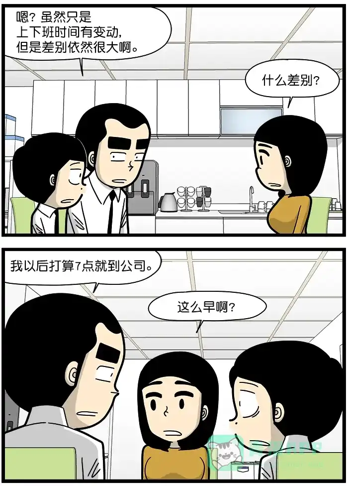 《高斯电子公司(今日宜加油)》[第1329话] 自由上下班 第3页