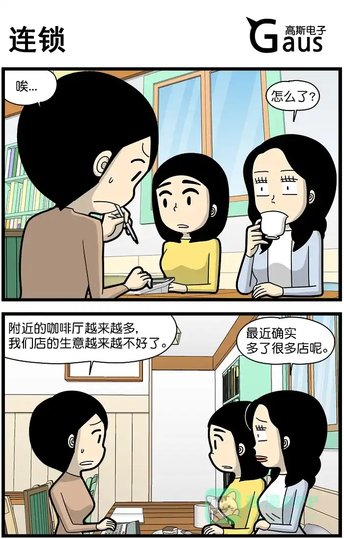 《高斯电子公司(今日宜加油)》[第1367话] 连锁 第1页